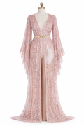 Rose Lumière Kaftan