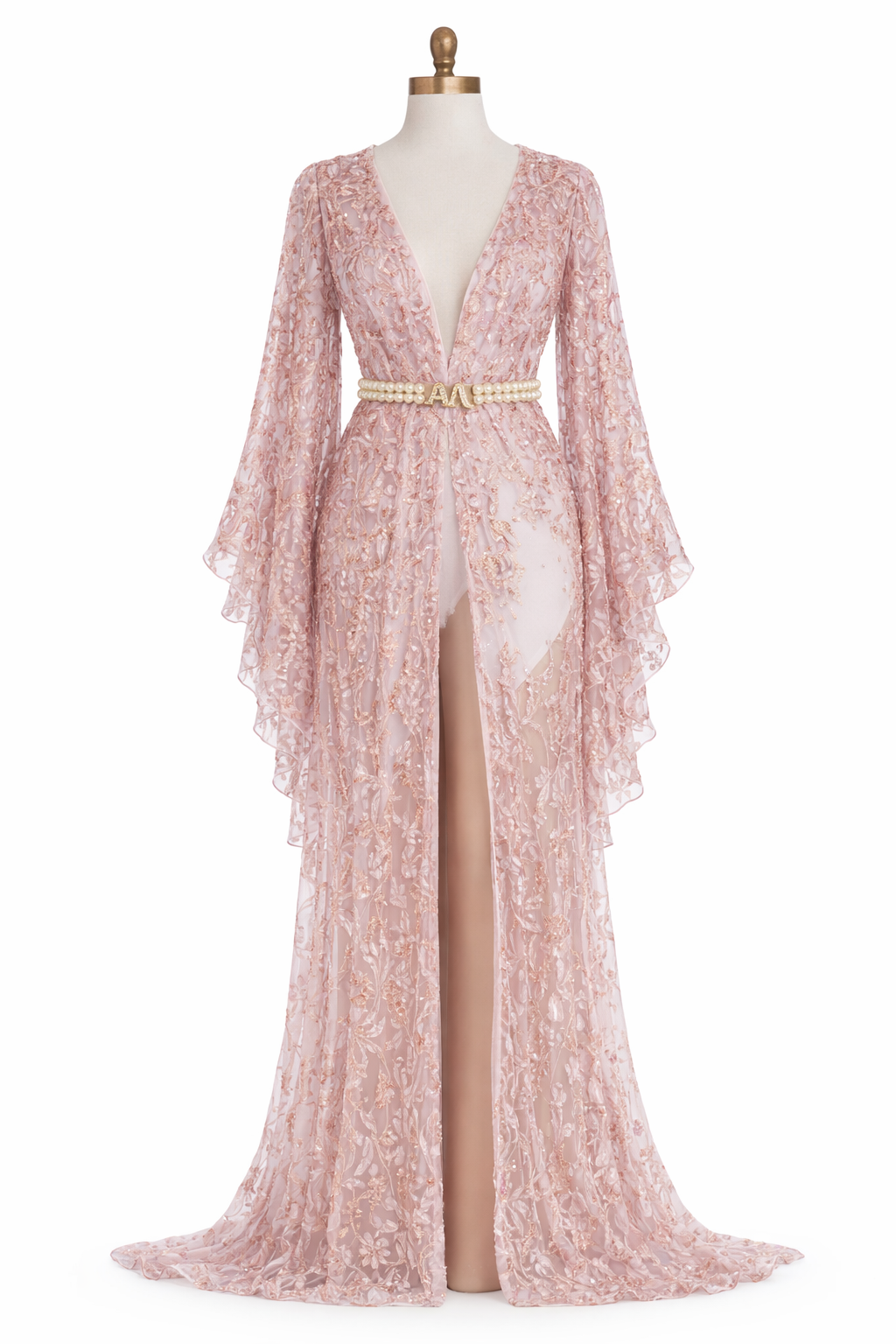 Rose Lumière Kaftan