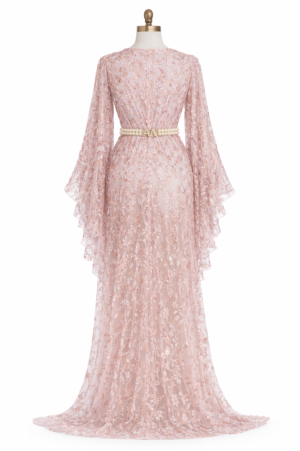 Rose Lumière Kaftan