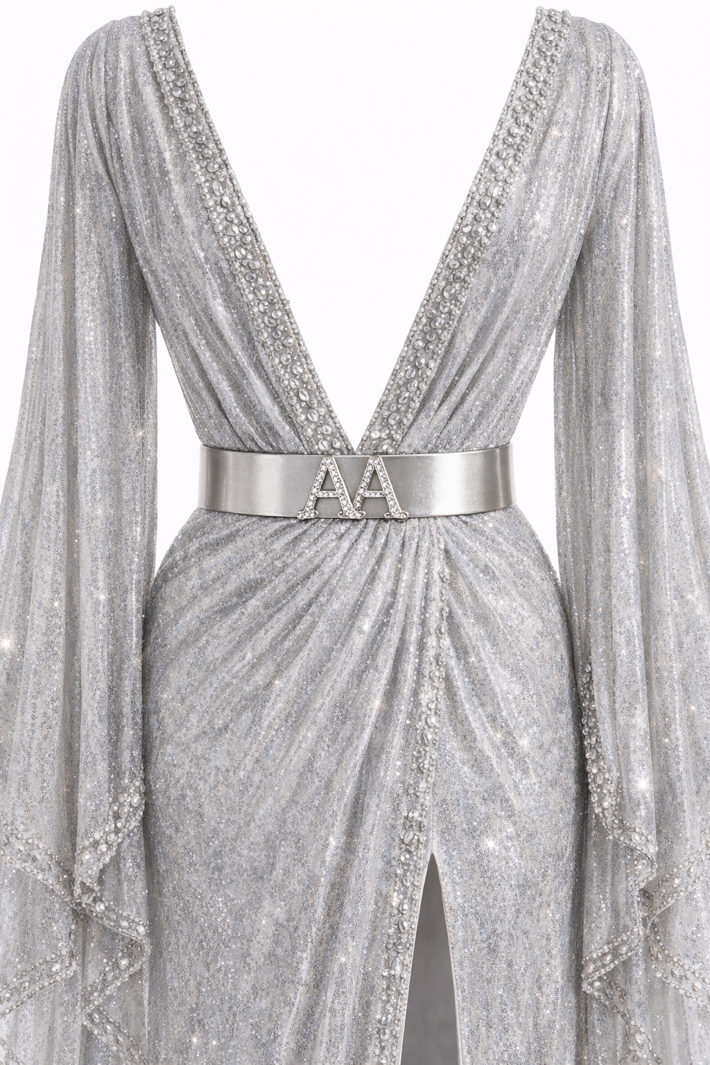 Silver Éclat Kaftan