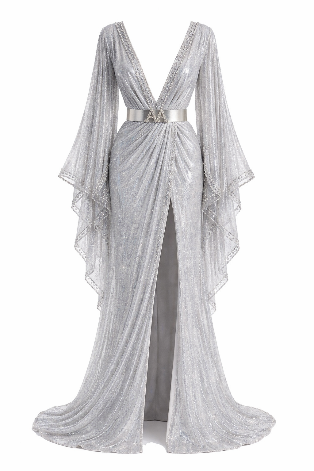 Silver Éclat Kaftan